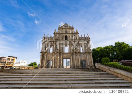 Macau Ruins of St. Paul's Cathedral 130489861