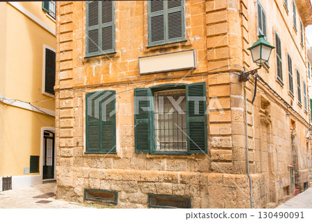 Ciutadella Menorca historic downtown in Ciudadela 130490091