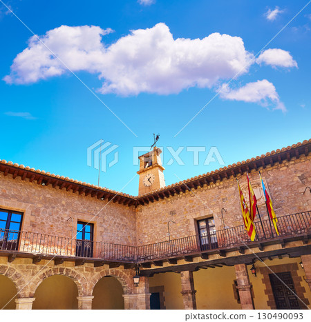 Albarracin medieval town at Teruel Spain Albarracin medieval town at Teruel Spain 130490093