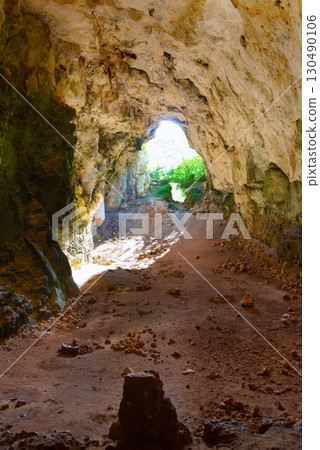 Menorca Cova dels Coloms Pigeons cave in es Mitjorn 130490106