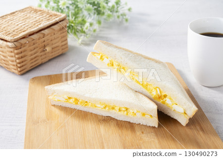 美味的蛋三明治 美味的蛋三明治 130490273