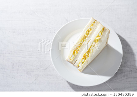 Delicious egg sandwich Delicious egg sandwich 130490399