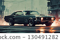 Retro car_Ford_Mustang_002 130491282