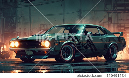 復古車_Nissan_Skyline_002 復古車_Nissan_Skyline_002 130491284