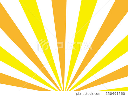 yellow and orange concentration lines 130491360