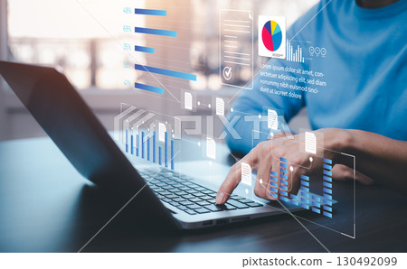 Analytics and Data Management Systems. Business Analytics and Data Management Systems to make reports with KPI and metrics connected to the database for technology finance Analytics and Data Management Systems. Business Analytics and Data Management Systems to make reports with KPI and metrics connected to the database for technology finance 130492099