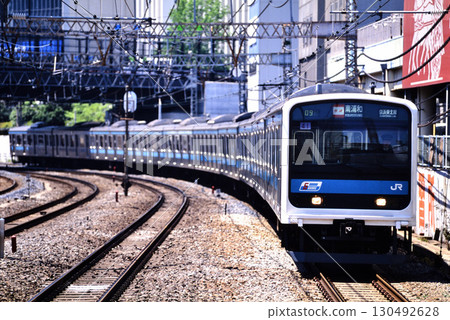 2007年 京濱東北線 209系列快速列車（10輛車） 130492628