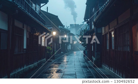 大正時代街景小巷15 130492652