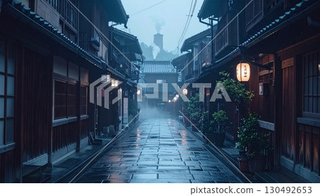 Taisho Era Streetscape Alley 16 130492653