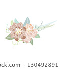 暗色的花胸花 130492891
