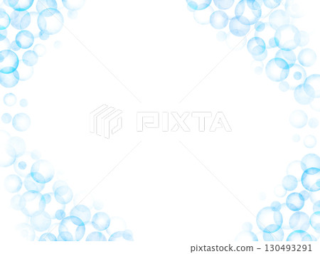 Blue polka dots background 130493291