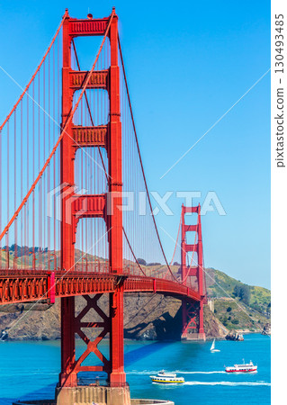 Golden Gate Bridge San Francisco from Presidio California 130493485