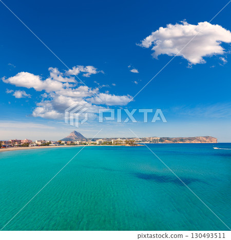 Javea Xabia playa del Arenal in Mediterranean Spain 130493511