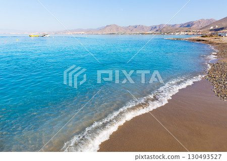La Azohia beach Murcia in Mediterranean Spain 130493527