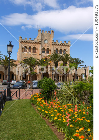Ciutadella Menorca city Town Hall and gardens 130493575