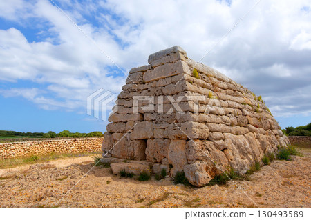 Menorca Ciutadella Naveta des Tudons megalithic tomb 130493589