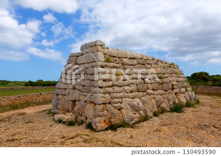 Menorca Ciutadella Naveta des Tudons megalithic tomb Menorca Ciutadella Naveta des Tudons megalithic tomb 130493590