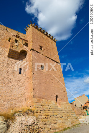 Mora de Rubielos Teruel Muslim Castle in Aragon Spain 130493608
