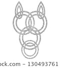 插畫素材Mizuhiki馬銀 130493761