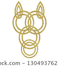 插畫素材Mizuhiki馬金 130493762
