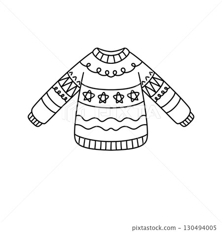 A sweater with stars and stripes on it A sweater with stars and stripes on it 130494005