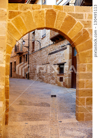 Beceite village in Teruel Spain in Matarrana 130495113