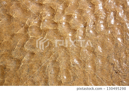 Atlantic beach water texture Canary Islands 130495298