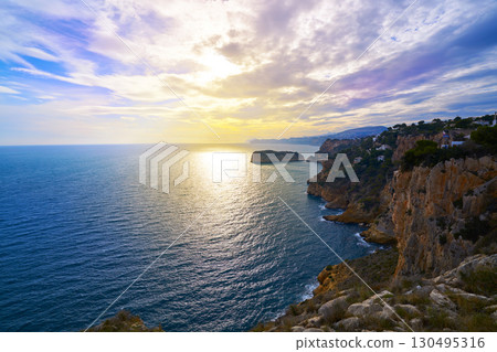 Cap de la Nau Nao cape in Xabia Javea Cap de la Nau Nao cape in Xabia Javea 130495316