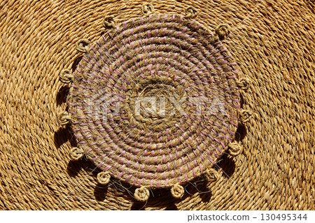 Esparto halfah grass used for crafts basketry 130495344