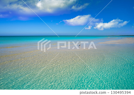 Holbox Island turquoise in Quintana Roo Mexico Holbox Island turquoise in Quintana Roo Mexico 130495394