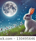 White Rabbit Watching the Moon[16] 130495646