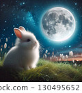 White Rabbit Watching the Moon[22] 130495652