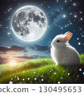 White Rabbit Watching the Moon[23] 130495653
