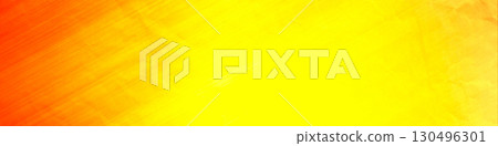 Yellow panorama background for Banner, Poster, celebration, event and various design works 130496301