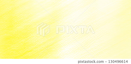 Yellow widescreen abstract background for Banner, Poster, celebration, event and various design works 130496614