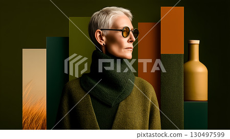 Autumn Texture Study 130497599