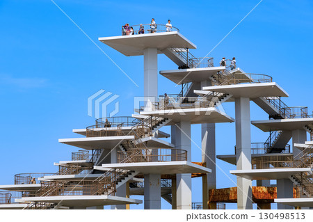 千葉縣富津市富津公園明治百年紀念展望塔 130498513