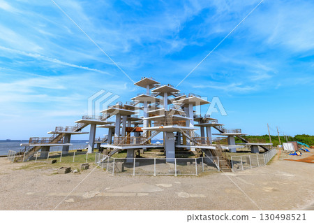 千葉縣富津市富津公園明治百年紀念展望塔 130498521