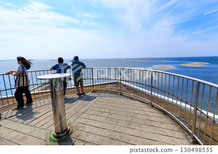 View from the Meiji Centennial Memorial Observation Tower, Futtsu Park, Futtsu City, Chiba Prefecture 130498535