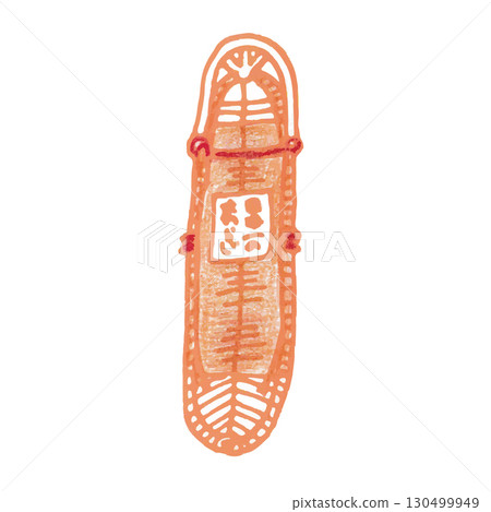 東北草鞋節(福島縣)的可愛插圖 東北草鞋節(福島縣)的可愛插圖 130499949