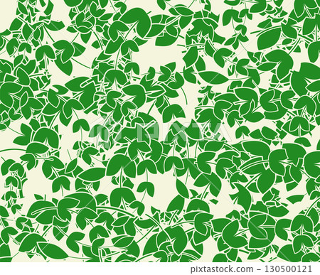 Green Botanical Dense Leaf Seamless Pattern Design 130500121