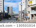 千葉縣船橋市車站前街道上行走的人們（船橋市本町） 130501014