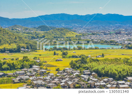 京都的秋天：嵯峨野路的田園風光 130501340