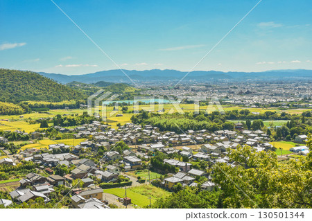 京都的秋天：嵯峨野路的田園風光 130501344