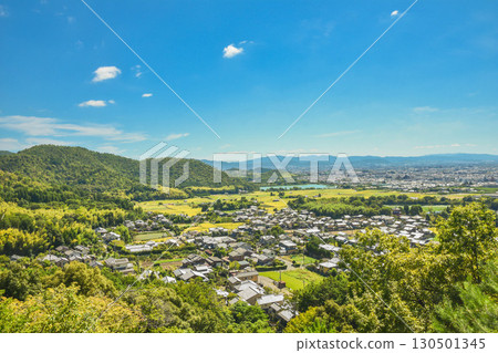 京都的秋天:嵯峨野路的田園風光 京都的秋天:嵯峨野路的田園風光 130501345