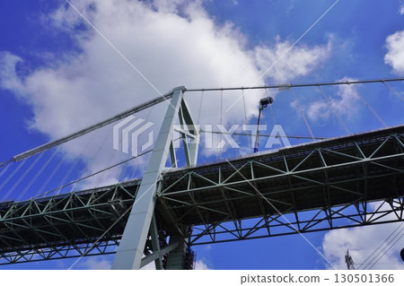 從布劊海岸線長廊眺望關門橋 從布劊海岸線長廊眺望關門橋 130501366