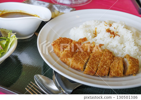 Juicy, meaty and delicious cutlet curry 130501386