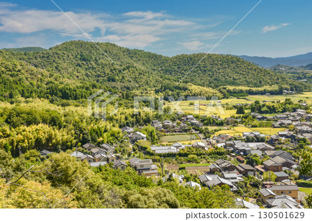 京都的秋天：嵯峨野路的田園風光 130501629