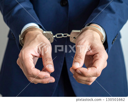 逮捕手銬罪犯 130501662