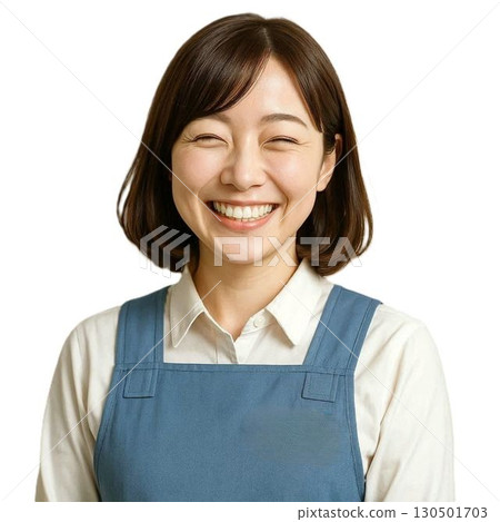 Smiling middle-aged woman Smiling middle-aged woman 130501703